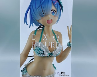 Re:Zero EXQ Figure Bikini Rem Figure (Teal)