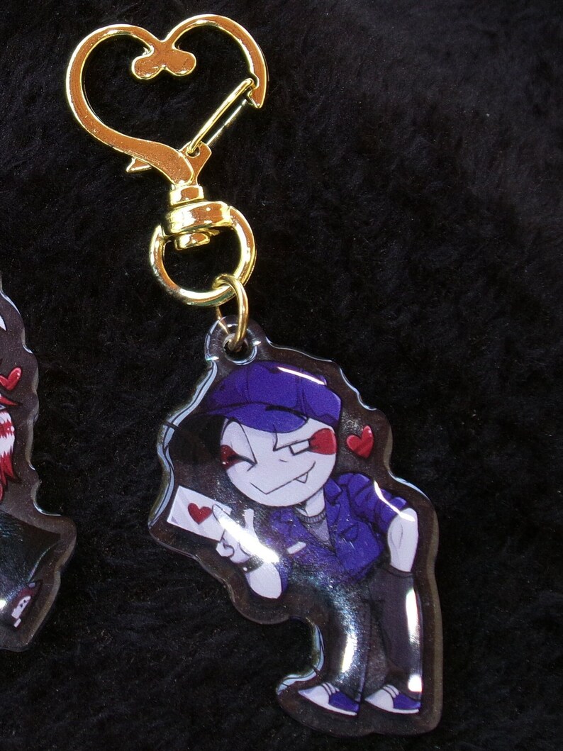 Br0ken Colors Keychain Delivery Guy Etsy New Zealand