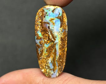 Australian Pipe Boulder Opal, 9.25ct Gemstone
