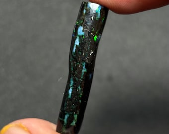 rare item wood opal indonesia laser green HQ