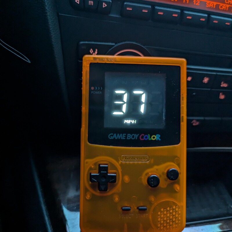 Gameboy Color Speedometer Speedo - Etsy