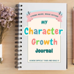 Character Growth Journal for Kids: Self-Development Workbook (Digital Download)