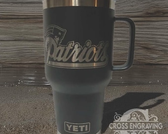 New England Patriots Travel Mug
