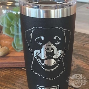 Premium Custom Dog Design Tumbler