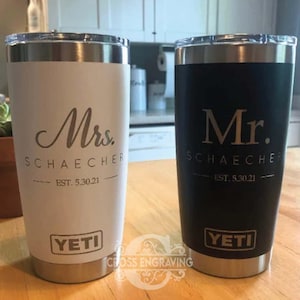 Premium Mr and / or Mrs Tumbler