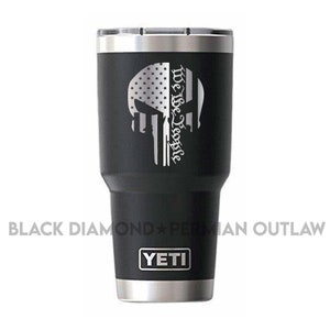 Custom 20/30oz Laser Engraved We the People YETI (TM)