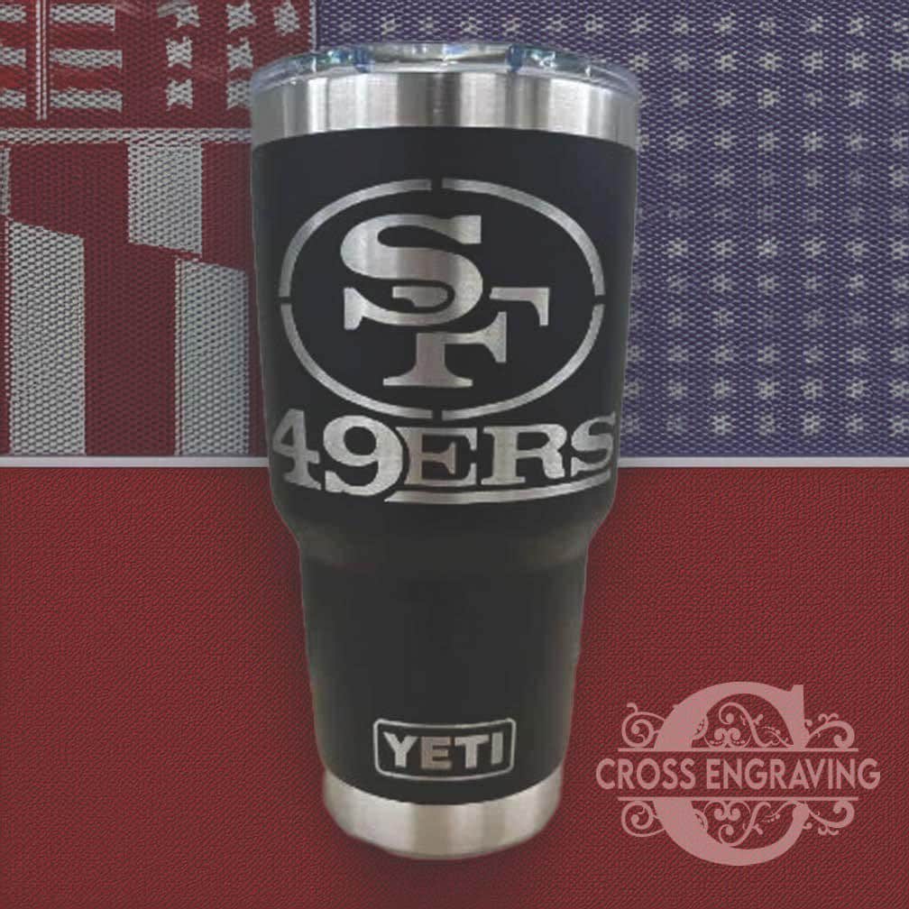 Premium San Francisco 49ers Tumbler - Etsy