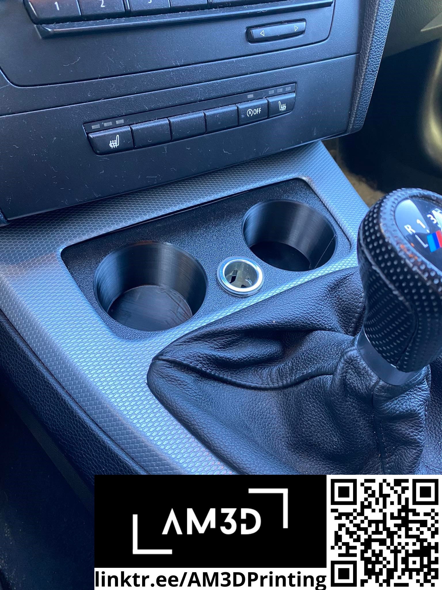 Marx Performance - Nachrüstung Getränkehalter Einbauanleitung BMW E90 E91  E92 E93 Cupholder 