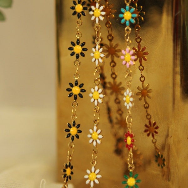 Daisy Chain Permanent Jewelry Etsy