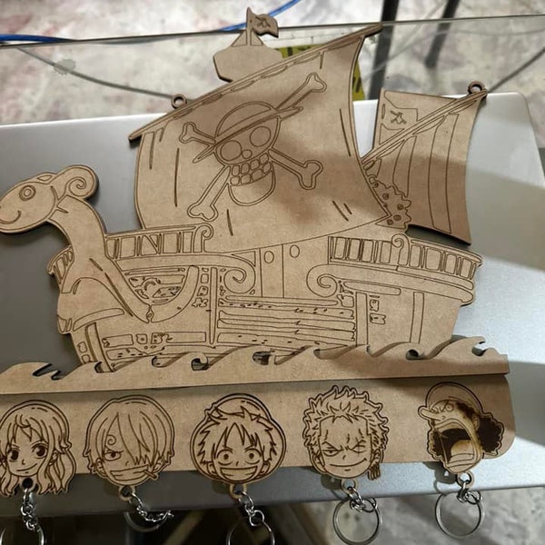 one piece key holder CDR file