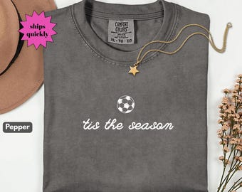 Dit is de comfortkleur van het seizoen, shirt voetballiefhebbers, cadeau voetbal moeder, shirt voetballiefhebbers, cadeau sockerspeler, kleding voetbalwedstrijddag