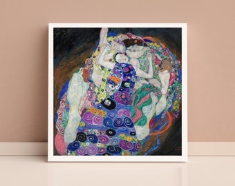 Gustav Klimt's "The Maiden" Vintage Art Print (Digital Download)