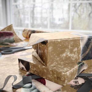 Weihnachtspapier im viktorianischen Stil, hochwertiges Geschenkpapier (90 g/m²) Bild 3
