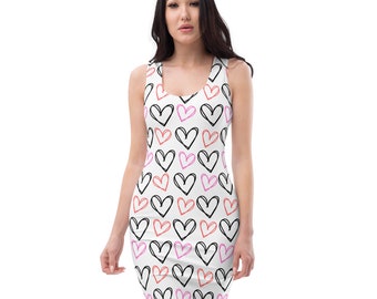 Hearts_Valentines_Bodycon dress