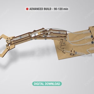 Hydraulic Robotic Arm – Working STEM Model | Laser Cut Files