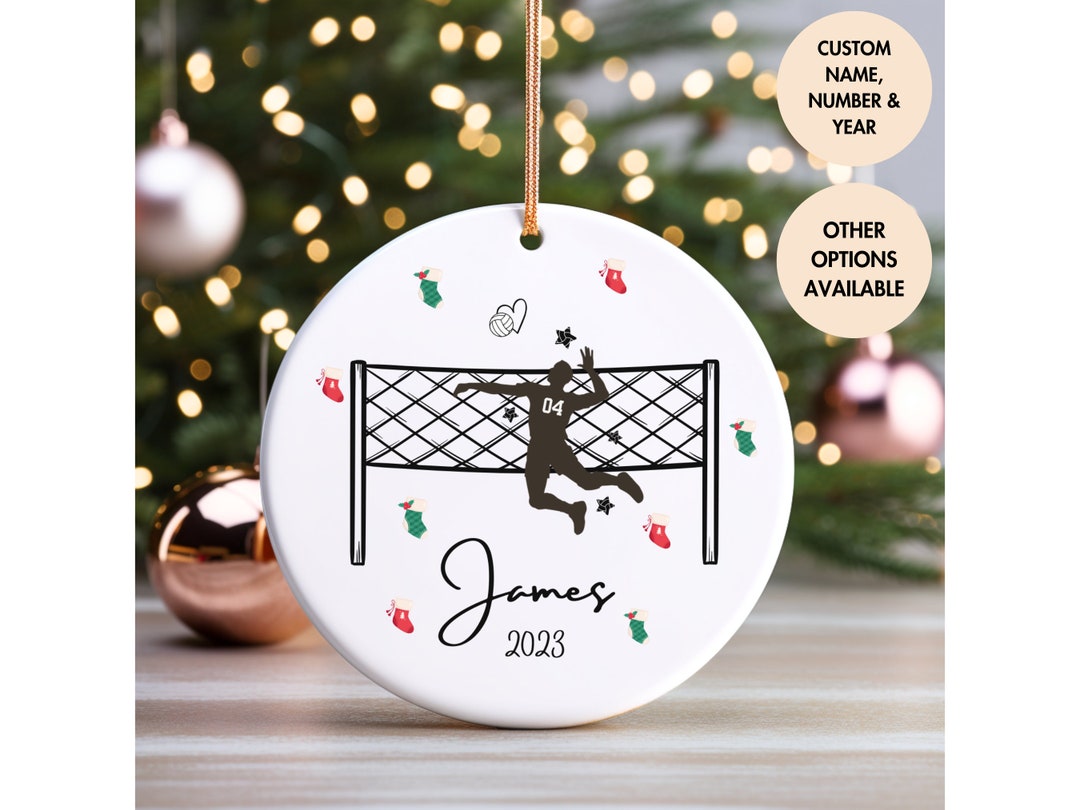 Volleyball Ornament Men Volleyball Gifts Volleyball Mens Volleyball