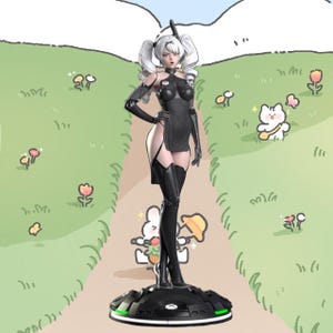 Cyber Bunny Girl nsfwHN.1 3D Print STL High Precision Model Figure Template