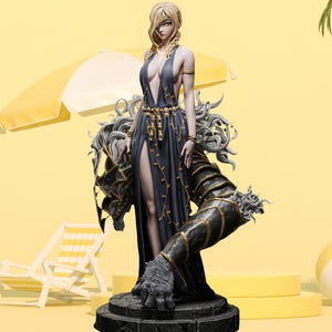 Elden Ring Eternal Queen Marika Dual-Body Edition 3D-print blauwdruk STL High-detail modelmateriaal