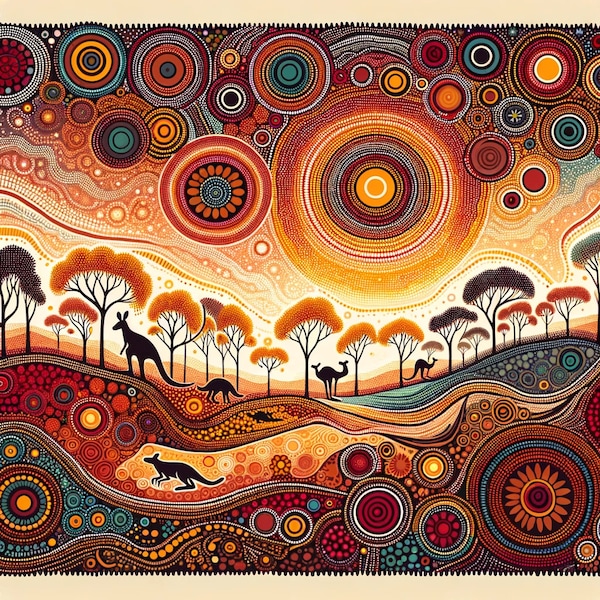 Aboriginal Pattern - Etsy Australia