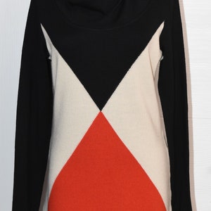 Carla du Nord wool knit dress size S