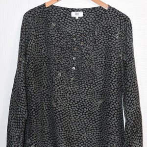 NOA NOA 100% Silk Tunic Top Size L