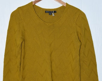 Gudrun Sjoden 100% Cotton Knitted Sweater Size S