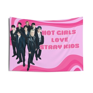 STRAYKIDS 8 Tour Handheld Glossy Double Sided Banners