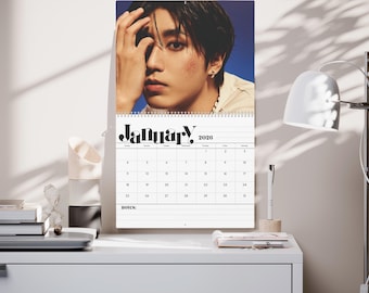Calendrier De Bureau 2026 Stray Kids - Format 13x23 Cm - Avec Stylo Effaçable - Pour Fans K-Pop - Décoration Et Organisation