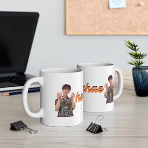 Tazza da caffè Seventeen Hoshi Horanghae, regalo Seventeen, tazza Hoshi, Seventeen Carat, Carat, regalo Kpop, merchandising Kpop, SVT, tazza Kpop regalo Seventeen