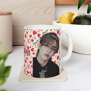 Tazza S Coups Seventeen da 11 once Tazza Kpop, regalo per carati, regalo Kpop