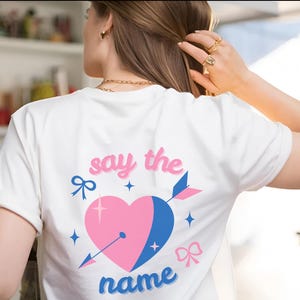 Seventeen Say The Name Tee, Kpop Gift, Seventeen Shirt, Carat, SVT, Seventeen Kpop Tee, Say The Name Tee, Seventeen