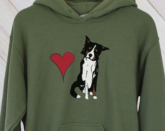 Heart Dog Tai - Unisex Hoodie