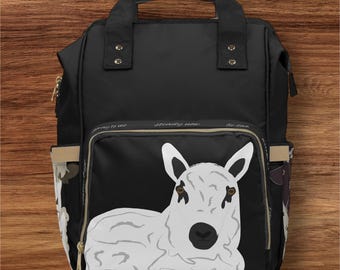 Sheep and Border Collie Backpack