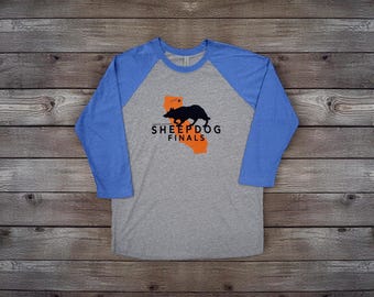 California Sheepdog Finals Raglan Tee