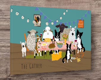 The Gather - Farmhouse Canvas Art