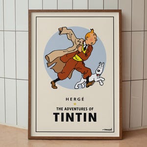 Tintin Frame Wall - Etsy