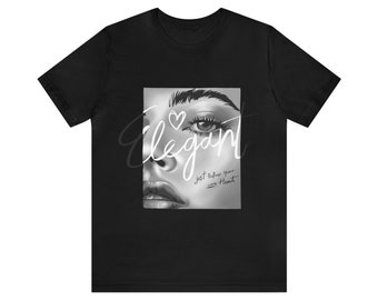 Elegantes T-Shirt - Trendy T-Shirt Damen T-Shirt Vintage T-Shirt Frauen Empowerment T-Shirt Klassisches T-Shirt Vintage T-Shirt Geschenk für Sie