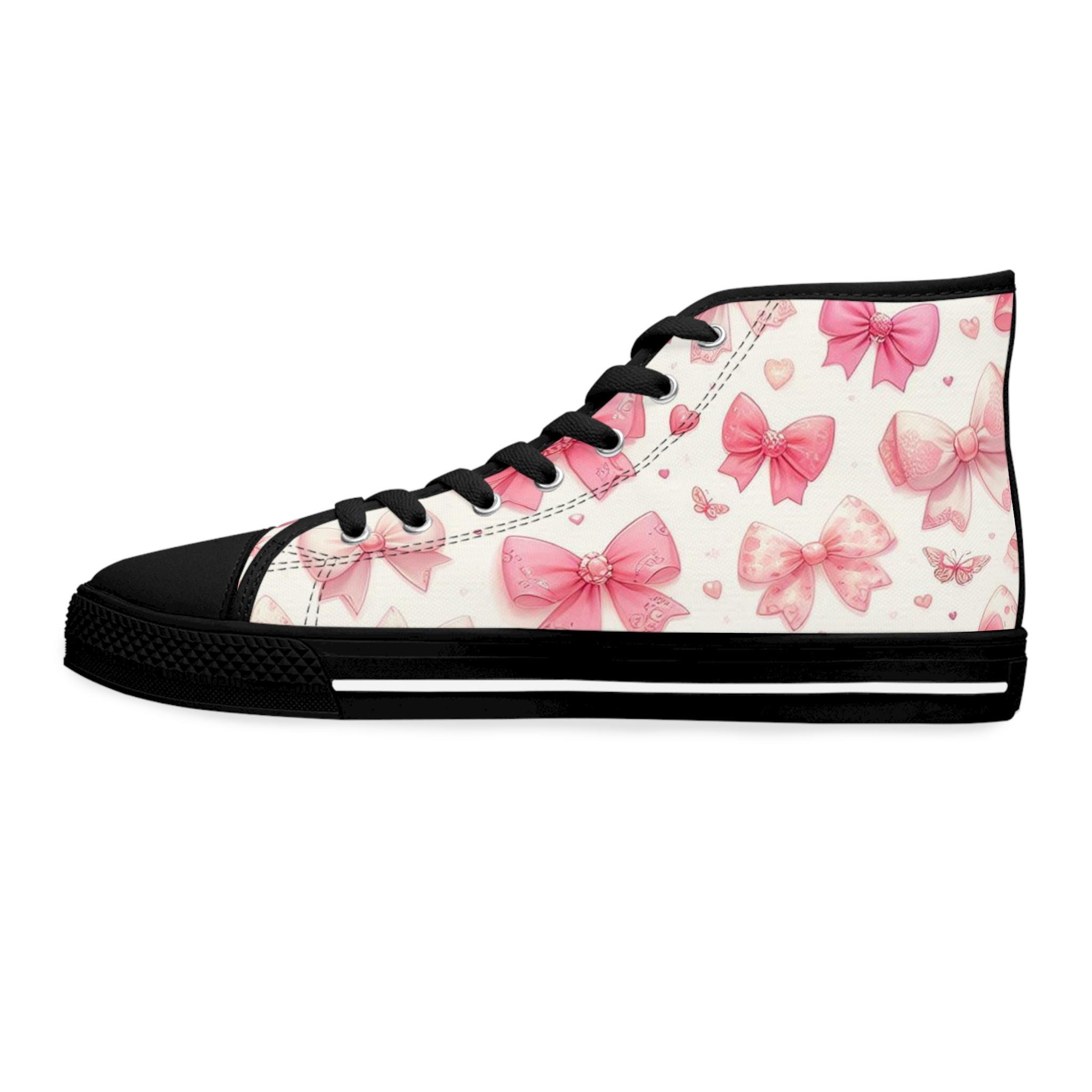 Sneakers with bow on top hot sale