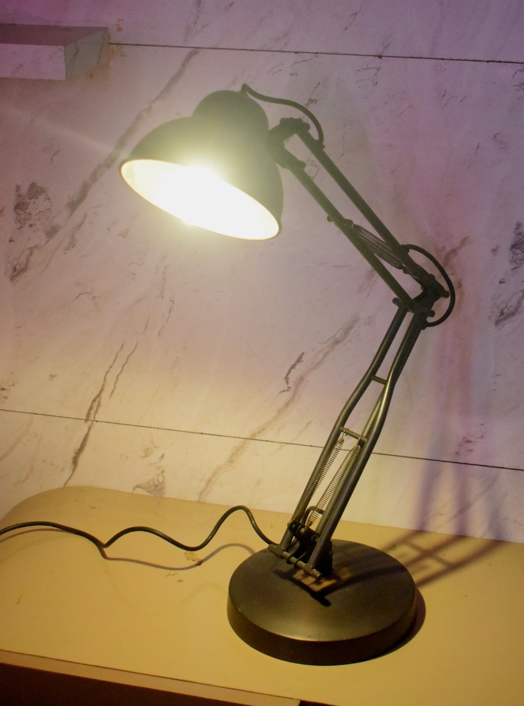 Handmade Table Lamp, Desktop Table Top Lamp, Designer Reading Lamp