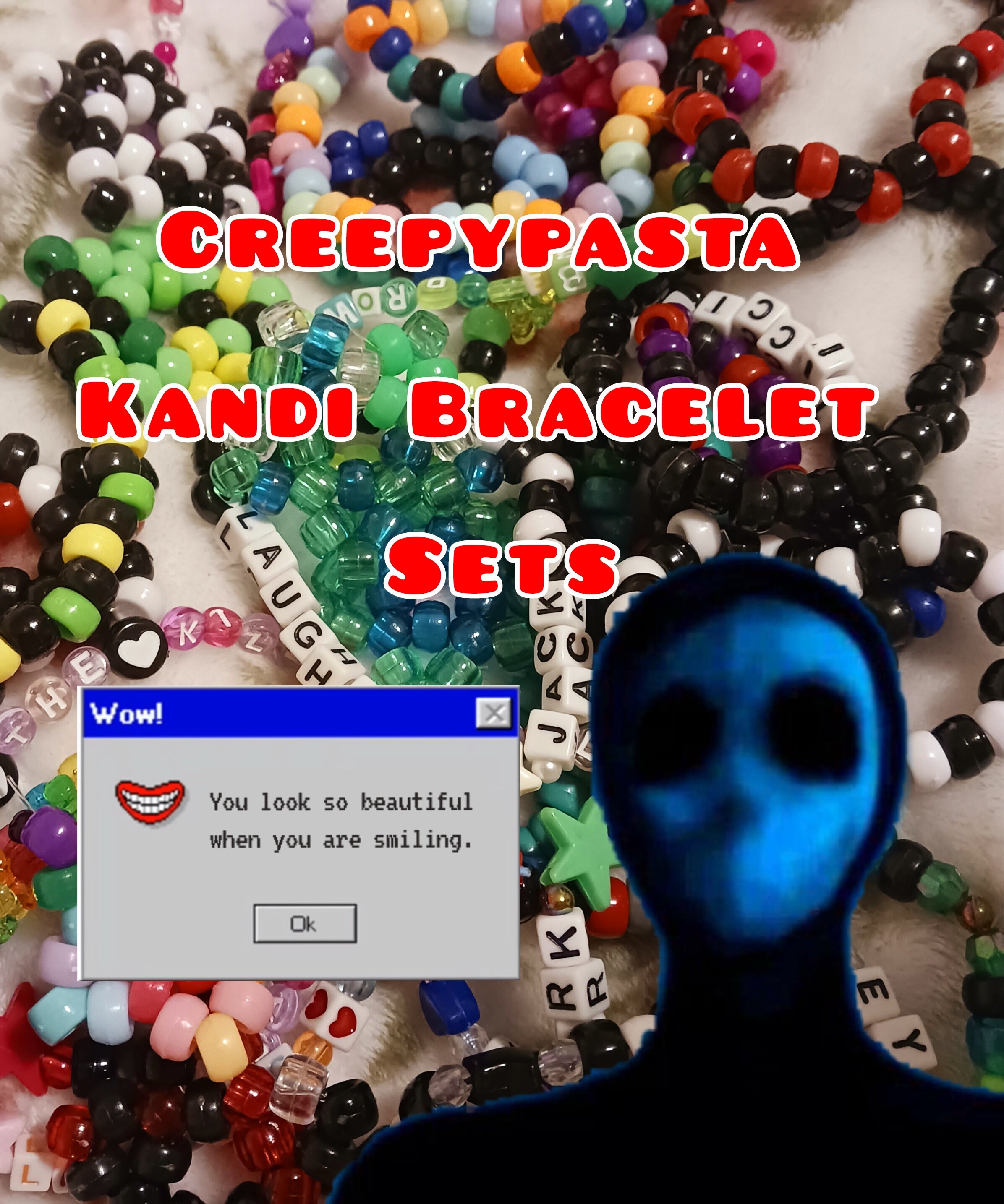 1 5 10 15 20 25 Spooky Halloween Kandi Kandi Singles Mystery Grab Bag  Confetti Bulk Bracelets Beaded Jewelry Rave 
