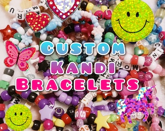 Custom Name Kandi Bracelet