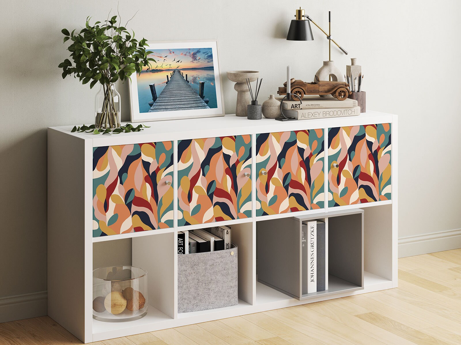 Self-adhesive Furniture Sticker - Abstract - Etsy