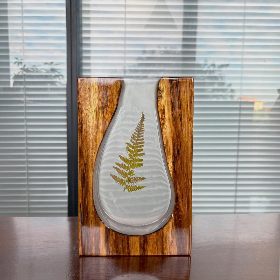 Creative Wooden Vase Handmade Home Decoration Vase Ornaments Removable