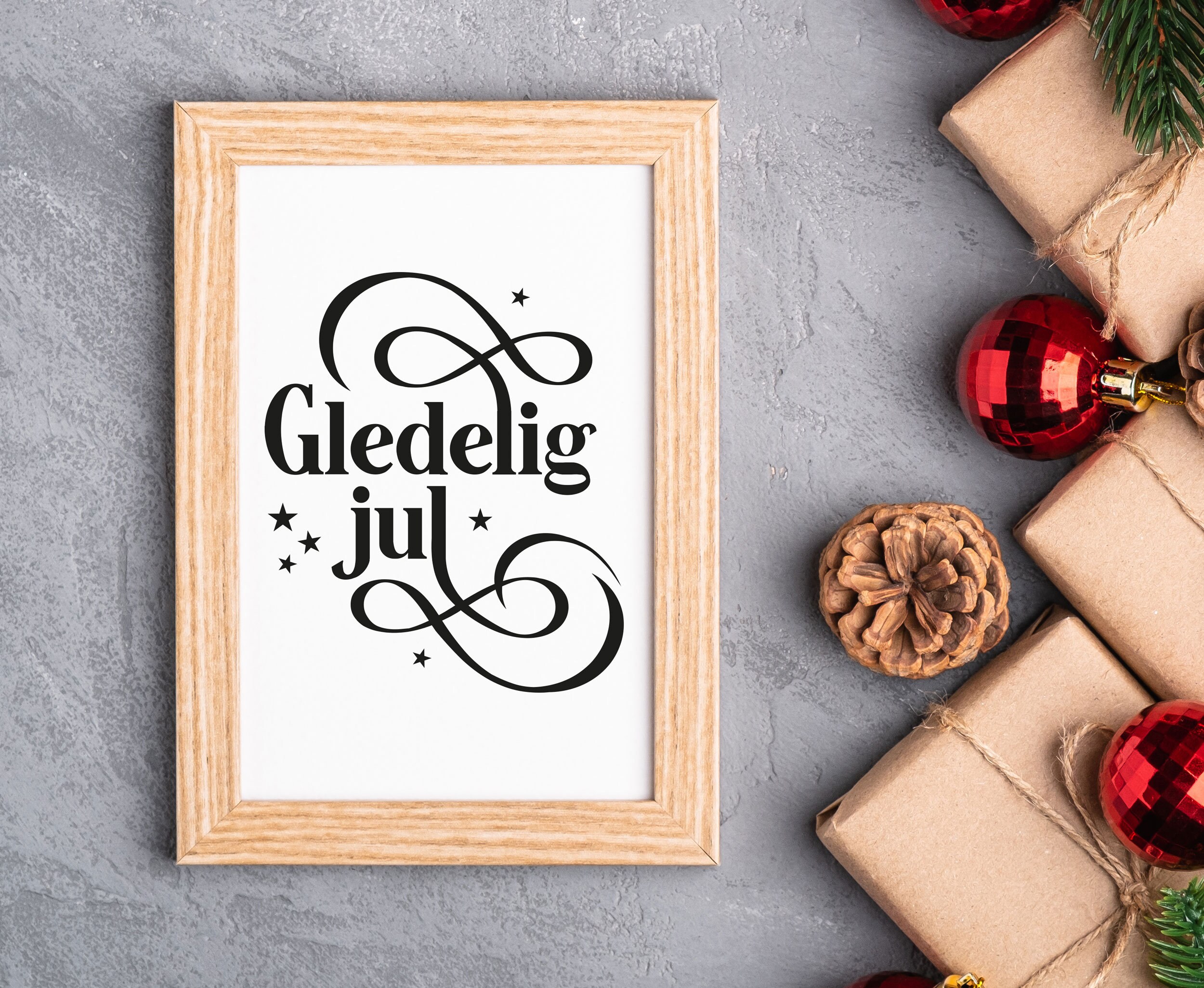 Julekort - Etsy, image size:2500x2052