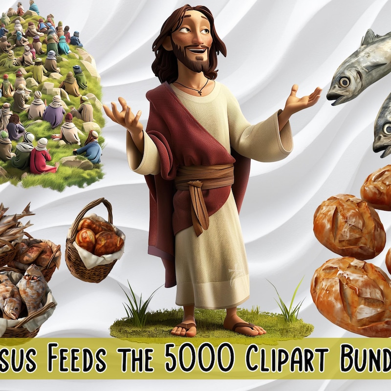 Miracles of Jesus Png - Etsy