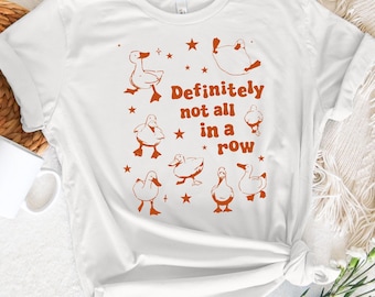 Camiseta divertida de pato, sudadera de estilo retro vintage, camiseta con animal peculiar