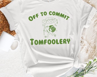 Camiseta divertida de rana, camiseta con meme "A hacer tonterías", regalo para los amantes de las bromas.