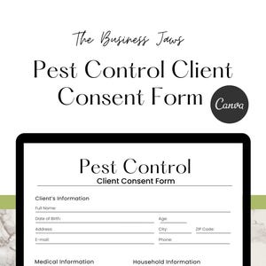 Pest Control Client Consent Form