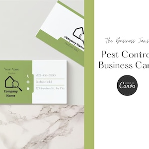 Pest Control Business Card