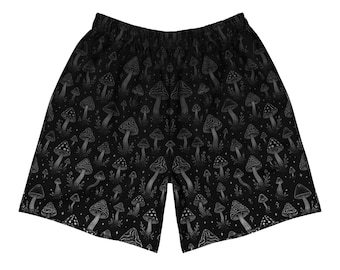 shroom noire | 6.5" inseam | festival shorts